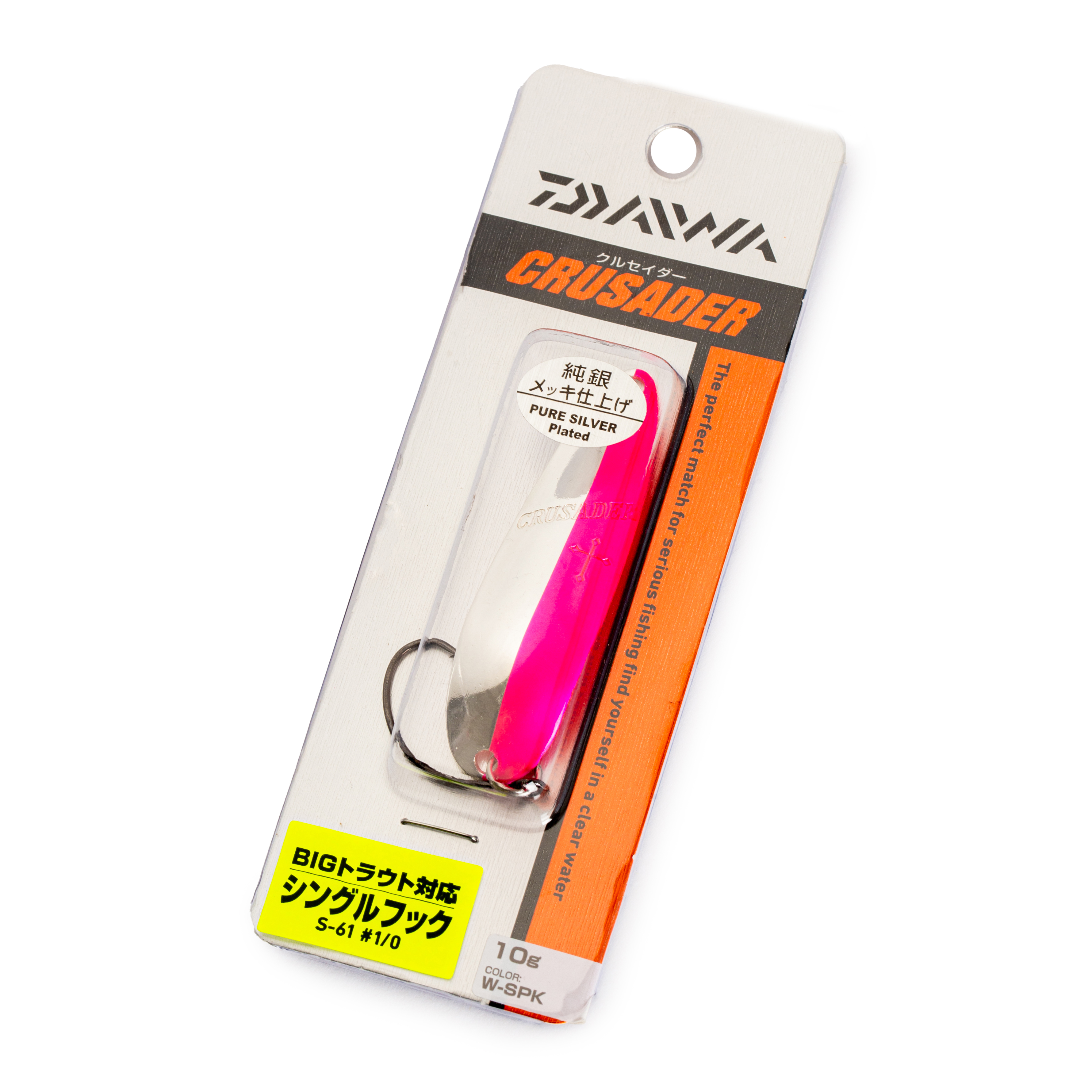 Блесна колеблющаяся Daiwa CRUSADER W-SPK (10S)