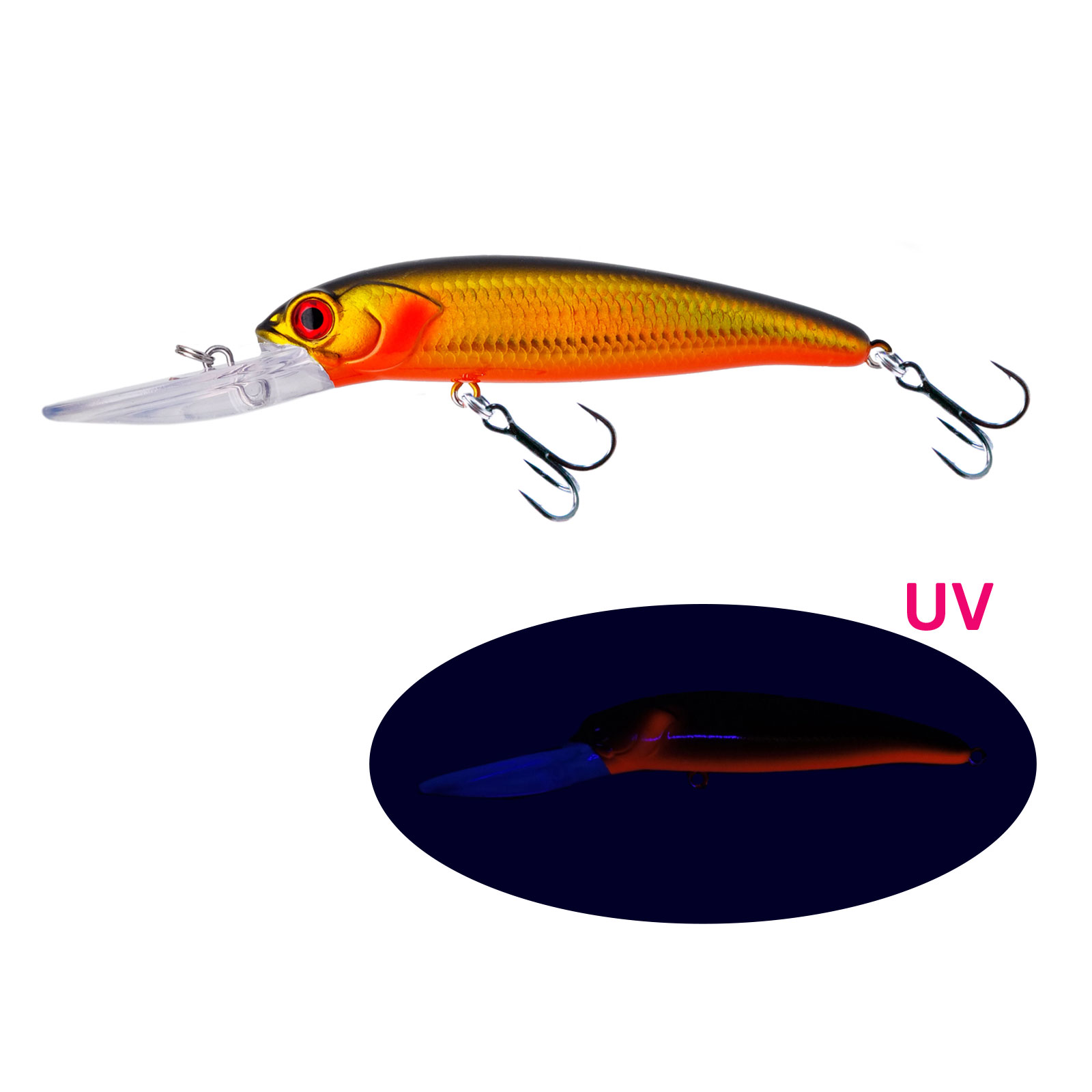 Воблер Stinger Zanda Deep 90F-DR#GBO